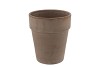 TERRA CHOCO CLEMATISPOT GRIJS 21X23CM