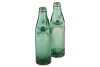 GLASS BOTTLE VINTAGE SODA 7X7X24CM NM