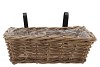 RATTAN BALCONY BASKET 43X28X19CM