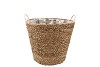 SEAGRASS LEVI BASKET POT NATURAL 22X21CM