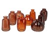 DAYAH EARTHY TERRA GLASS BOTTLE S/3 7X11CM NM