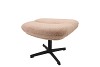 LOUNGE FOOTSTOOL TEDDY TAUPE 56X45X40CM