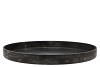 MELAMINE GREY TRAY 36X36X3CM NM