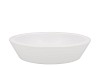 CERAMIC BOWL MATT WHITE LOW ROUND 30X7CM