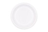 CERAMIC BOWL MATT WHITE LOW ROUND 30X7CM