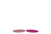 MELAMINE SHINE FUCHSIA/PINK PLATE ROUND ASS 18X18X2CM