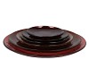 DAYAH COSY AUTUMN GLASS PLATE 15X2CM ASS P/1