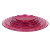DAYAH PRETTY PINK GLASS PLATE 20X2CM ASS P/1