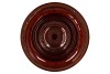 DAYAH EARTHY TERRA GLASS PLATE 20X2CM ASS P/1 NM