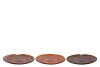 DAYAH EARTHY TERRA GLASS PLATE 32,5X2,5CM ASS P/1 NM