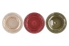 DAYAH COSY AUTUMN GLASS PLATE 32,5X2,5CM ASS P/1