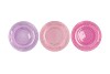 DAYAH PRETTY PINK GLASS PLATE 23X2CM ASS P/1 NM