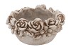 CONCRETE SAINT ANTIQUE FLOWER BOWL ROUND 25X25X13CM NM