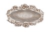 CONCRETE SAINT ANTIQUE FLOWER BOWL OVAL 30X19X14CM NM