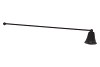 CANDLE SNUFFER BLACK METAL 4X28X4CM