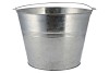 ZINC BASIC NATURAL BUCKET 27X20CM