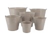 ZINC BASIC GREY BUCKET 10X9CM NM