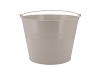 ZINC BASIC GREY BUCKET 16X14CM