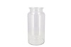 GLASS MOUTHBLOWN MILK BOTTLE 35X19CM