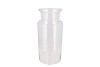 GLASS MOUTHBLOWN MILK BOTTLE 45X24CM