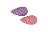 JINGLE PURPLE/PINK PINECONE ASS 10X5X5CM