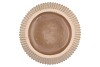 STRIPES SAND GOLD POT 14X15CM NM