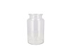 GLASS MOUTHBLOWN MILK BOTTLE 19X19CM