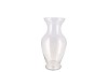 MIRA CLEAR GLASS FLOWER VASE 13X13X26CM