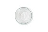 MIRA CLEAR GLASS FLOWER VASE 13X13X26CM