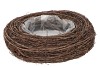 WREATH ELM BRANCHES PLANTER GREY WITH BOTTOM 40CM