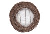 WREATH ELM BRANCHES PLANTER GREY WITH BOTTOM 40CM