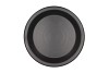 CERAMIC BOWL MAT ZWART LOW ROUND 25X6CM NM