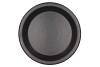 CERAMIC BOWL MAT ZWART LOW ROUND 30X7CM NM
