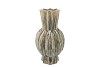 GARLIC GREEN ACTIVE GLAZE HIGH VASE 23X40CM
