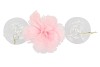 SPARKLY CLEAR ANGEL GLASS VASE 7X12CM