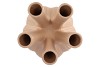 AGLIO STRAIGHT SAND VASE 26X26X35CM