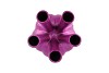 AGLIO STRAIGHT FUCHSIA VASE 16X16X19CM