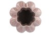 GARLIC PINK ACTIVE GLAZE LOW VASE 28X35CM