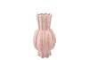 GARLIC PINK ACTIVE GLAZE HIGH VASE 17X30CM