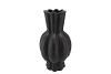 GARLIC BLACK HIGH VASE 23X40CM