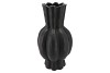 GARLIC BLACK HIGH VASE 25X45CM