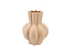 GARLIC SAND LOW VASE 21X25CM NM