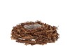 WREATH ROOT WOOD BROWN 30CM