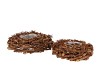 WREATH ROOT WOOD BROWN 40CM NM