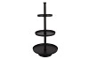 STORAGE SHELF BLACK 45X45X100CM