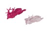 SPARKLE FUCHSIA/PINK DEER SINGLE ASS 28X15X6CM