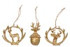 DEER GOLD HANGER ASS