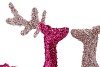 SPARKLE FUCHSIA/PINK "OH MY DEER" ASS 48X30X6CM