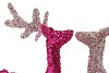 SPARKLE FUCHSIA/PINK "OH MY DEER" ASS 60X38X8CM