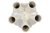 AGLIO STRAIGHT PEARL VASE 26X26X35CM